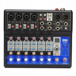 dna MC08X - analogowy mikser audio z procesor DSP